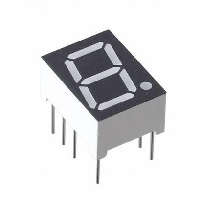 ELECTRO GLOBAL 7-Segment Display (Common Anode) - Red (Pack of 10) Electronic Components Electronic Hobby Kit