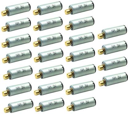 INVENTO 25Pcs 3V - 6V DC motor N60 mini coreless micro DC Motor 12x30mm 25000 rpm Automotive Electronic Hobby Kit