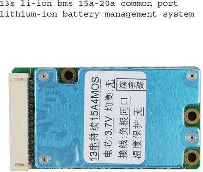 electrolight 13s 15a-20a 48v lithium-ion bms common port protection board Multipurpose Controller