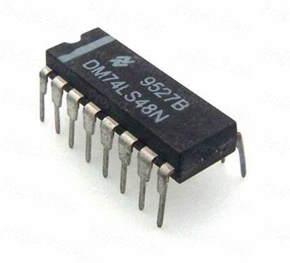 iBAT SOLUTIONS 3PCS 74LS48 BCD to Seven Segment Decoder IC,74 LS 48 IC Electronic Components Electronic Hobby Kit