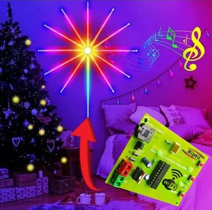 Riptu Pixel led Firework Wifi Controller for WS2811,WS2812B,1903 Cracker tree Micro Controller Board Electronic Hobby Kit