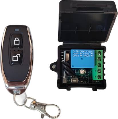 Robo Ocean RF Remote Control Switch DC 12V 10A 1 Channel Relay Receiver 433Mhz Module Electronic Components Electronic Hobby Kit