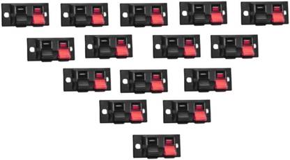 DIYtronics 15 Pc Speaker Wire Connector Jointer Terminal Binding Post Spring Connector Electronic Components Electronic Hobby Kit