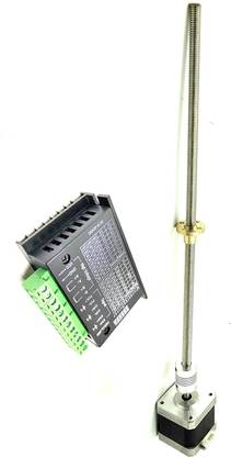 INVENTO 1pcs TB6600 StepperDriver+Nema 17 4.2 Kg-cm Stepper Motor+800mm M5 5mm 0.8mm Rod Automotive Electronic Hobby Kit