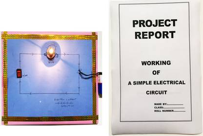 ONTEX ELECTRONICS Simple Electric Circuit Physics Project for School(Report Included) Educational Electronic Hobby Kit