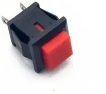 SHOKITECH Red DS-431 2PIN OFF-ON Self-Reset Square Push Button Switch?NC Press Break? Electronic Components Electronic Hobby Kit