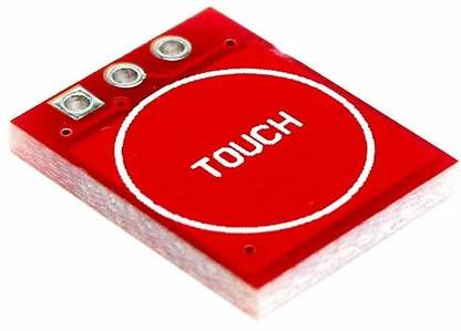 INVENTO 1PCS TTP223 Touch Key Switch Module Touching Button Self-Locking/No-Locking Automotive Electronic Hobby Kit