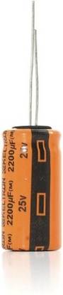 iBAT SOLUTIONS KELTRON 2200 uF/25 V Radial Electrolytic Capacitor Electronic Components Electronic Hobby Kit