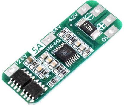 Flyrobo 3S 5A 12.6V BMS Lithium Battery Protection Board Electronic Components Electronic Hobby Kit