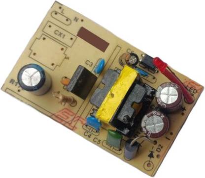 Electronics Crafts 12V 2A Power Supply Board (PCB) (220V AC to 12V DC SMPS Power Supply PCBCircuit) Electronic Components Electronic Hobby Kit