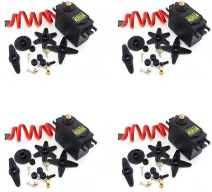 Flyrobo (4 pc) 360° - TowerPro MG995 Metal Gear Servo Motor MG995 360 - Electronic Components Electronic Hobby Kit
