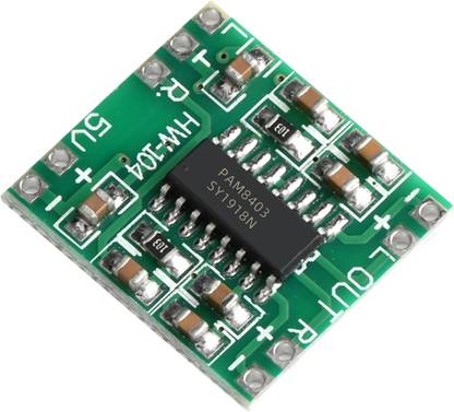 Universal Hub PAM8403 1PCS Mini Amplifier Board MP3 Audio Board 5V Input 3W+3W Output Electronic Components Electronic Hobby Kit