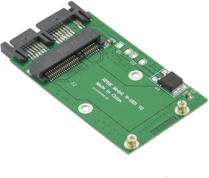 Buyyart New Mini PCI-e mSATA SSD to 1.8 inch Micro-SATA Adapter Converter Card Module B C5S8 Micro Controller Board Electronic Hobby Kit