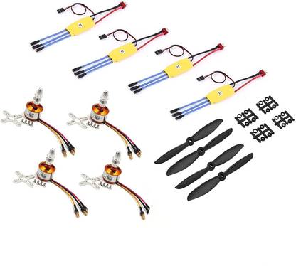 INVENTO 4Pcs 800KV BLDC BrushlessMotor+30A ES +6045 6x4.5inch 6inch Propeller Quadcopter Automotive Electronic Hobby Kit