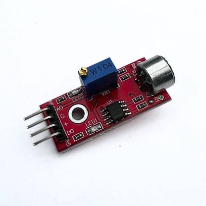 Yellow Tommy LM393 Sound Detection Sensor Module for Arduino | Pack of 2 | DIY Projects | Electronic Components Electronic Hobby Kit