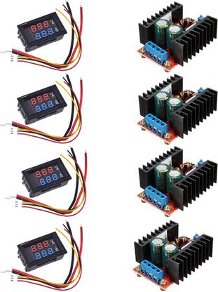 shockley DC VoltAmp 100V and 150W Boost converter (4 VoltAmp Meter + 4 Boost Converter) Meter Electronic Hobby Kit
