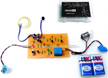 INSIGNIA LABS Clap Touch Switch Circuit-Clap & Touch Switch Light Bulb Control Circuit Project Educational Electronic Hobby Kit