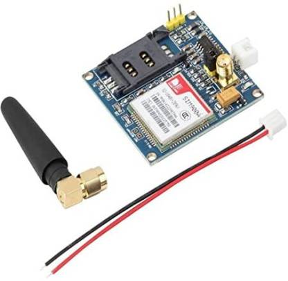 AUTO BOTIX SIM900A_GSM_MODEM Sim900A GSM Modem Module with Antenna Electronic Components Electronic Hobby Kit