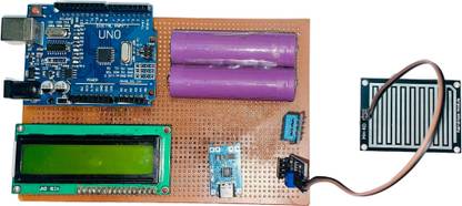 Mechanic37 Rain Alarm Project With Display Temperature and Humidity Sensor Educational Electronic Hobby Kit