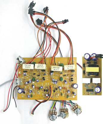 TECH AND TRADE 3055 BASED AUDIO AMPLIFIER CIRCUIT WITH 12V TO 24-0-24V CONVERTER CIRCUIT Electronic Components Electronic Hobby Kit