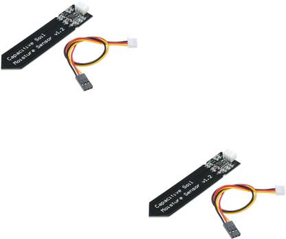 Flyrobo (2 pc) Capacitive Soil Moisture Sensor V2.0 - - Electronic Components Electronic Hobby Kit