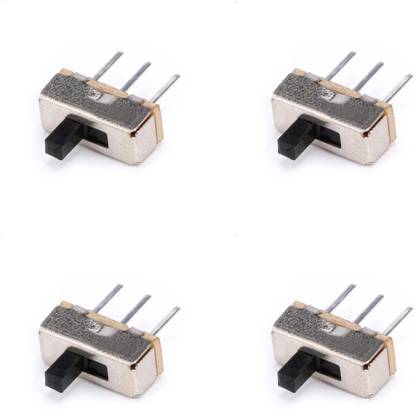 Flyrobo (4 pc) 3mm SS12D00G3 3pin Toggle Switch - - Electronic Components Electronic Hobby Kit