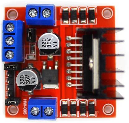 Robotbanao L298N 2A BASED MOTOR DRIVER MODULE Motor Control Electronic Hobby Kit