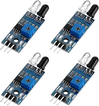 MAG BEE R Sensor Module 3-Wire Compatible with Arduino,Raspberry Pi-Pack of 4 Educational Electronic Hobby Kit