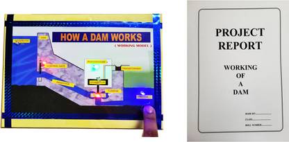 ONTEX ELECTRONICS How a Dam Works Biology Working Model Educational Science Project with Report Educational Electronic Hobby Kit