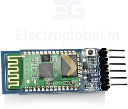 ELECTRO GLOBAL HC-05 6 Pin Wireless Serial Bluetooth Module for Arduino/RPi Electronic Components Electronic Hobby Kit