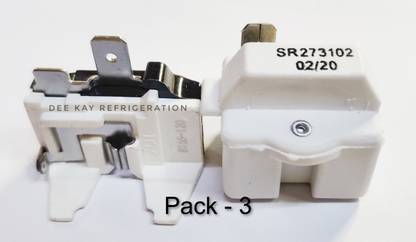 vinad Relay and Overload set for Single Door Fridge (Match & Buy) Electronic Components Electronic Hobby Kit