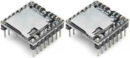 RAIVENS Mini MP3 Player Voice/Audio Decoder Module Compatible with Arduino, Raspberry Pi Electronic Components Electronic Hobby Kit