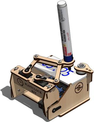 SunRobotics Arduino Based Plot Clock DIY FUN STEM Educational Programming Learning Kit Electronic Components Electronic Hobby Kit