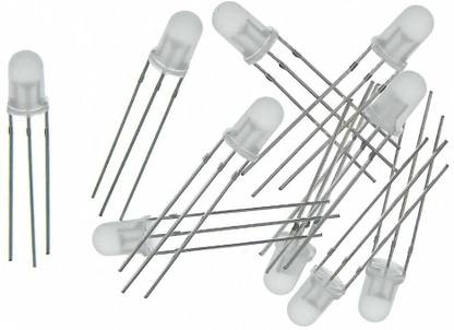 SunRobotics RG LED 3 Pin 5mm Diffused 50Pcs Suitable for PCB Or Panel Mounting Light Electronic Hobby Kit