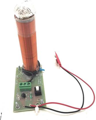 StepsToDo PCB Tesla Coil | Ready to Use Tesla Coil Model | Working Model of Tesla Coil Educational Electronic Hobby Kit