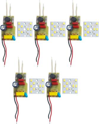 sonic decore 9 Watt IC HPF Autocut Driver + MCPCB Led Bulb Raw Material Light Electronic Hobby Kit