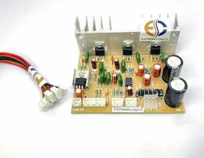 Electronics Crafts Tda 2030 ic circuit board 2.1 amplifire circuit Sound Recorder and Sound Circuit Electronic Hobby Kit