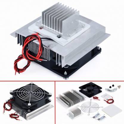 DevSstore 12V Thermoelectric Peltier Refrigeration Cooling System with TEC1-12706 Educational Electronic Hobby Kit