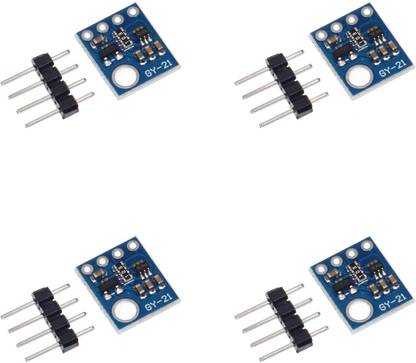Flyrobo (4 Pcs) Pro3D GY-21 HTU21 Temperature and Humidity Sensor Electronic Components Electronic Hobby Kit
