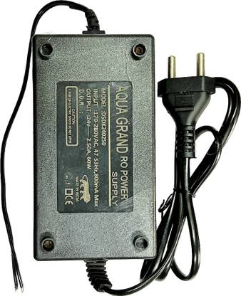 BALRAMA RO Power Supply 24 Volt 1.2 Amps FCW AC-DC Adaptor Heavy Duty + 2 Pin Plug for all kinds of RO UV UF Water Purifiers String Filter Cartridge