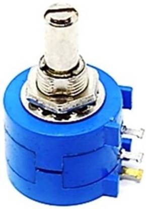 iBAT SOLUTIONS 100K Ohm 3590S Bourns Precision Multiturn Potentiometer (Pack of 1) Electronic Components Electronic Hobby Kit