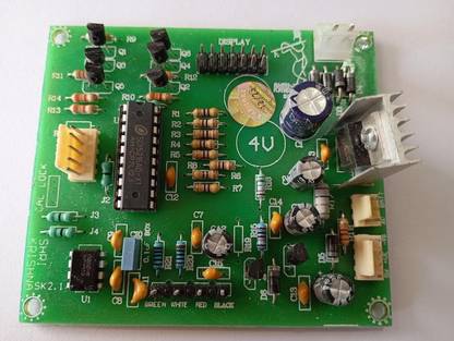iMeasure Digital Weighing Scale PCB Circuit Board, 4V Universal Motherboard, 8.8 x 7.5 cm Display Lights Electronic Hobby Kit