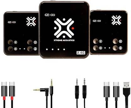 Xtreme Acoustics Dual Channel Wireless Microphone Electronic Components Electronic Hobby Kit