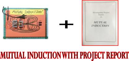 ONTEX ELECTRONICS Mutual Induction Transformer Coil Working Investigatory Project with Report Educational Electronic Hobby Kit