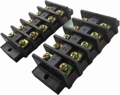 Innovus Motor terminal plate,40A open terminal,5way screw terminal,connection(pack of 2) Power Supply Electronic Hobby Kit