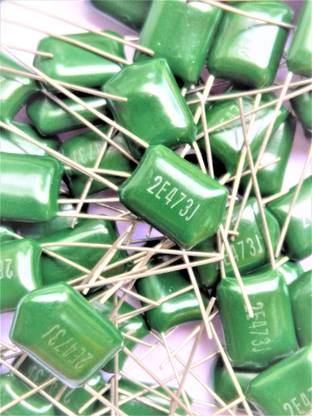 EPRAKRATI 473J 0.047uf 47nf 100v Polyester Capacitor - Pack of 10 Electronic Components Electronic Hobby Kit