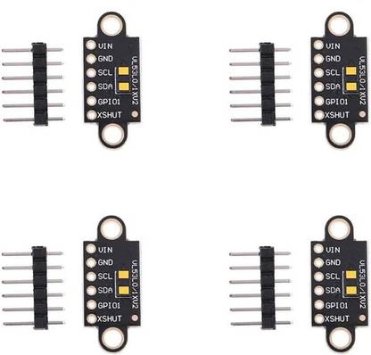 Flyrobo (4 pc) Time-of-Flight VL53L0/1XV2 Laser Ranging Sensor (ToF) - - Electronic Components Electronic Hobby Kit