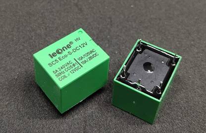 INVENTO 2pcs 12V DC Relay 5 Pin 12V 5A Current Sugar Cube PCB Mount Relay Automotive Electronic Hobby Kit