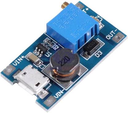 SHOKITECH XY-016 2A DC-DC Step Up 5V/9V/12V/28V Power Module with Micro USB Electronic Components Electronic Hobby Kit