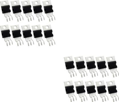 geeta enterprises PACK OF 20 Tda2030A Tda2030 To-220 18W H-F Amplfer 35W Low Power Drver Ic St Tda2030A Tda2030 To-220 18W H-F Amplfer 35W Low Power Drver Electronc Components Electronc Hobby Kt Electronic Components Electronic Hobby Kit
